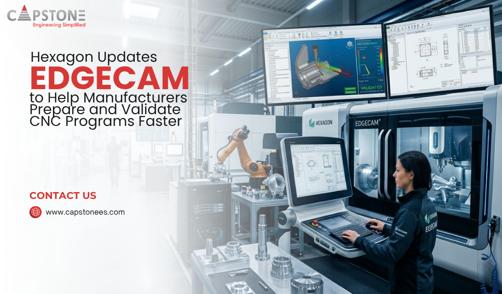 Hexagon Updates Edgecam for Faster CNC Programming