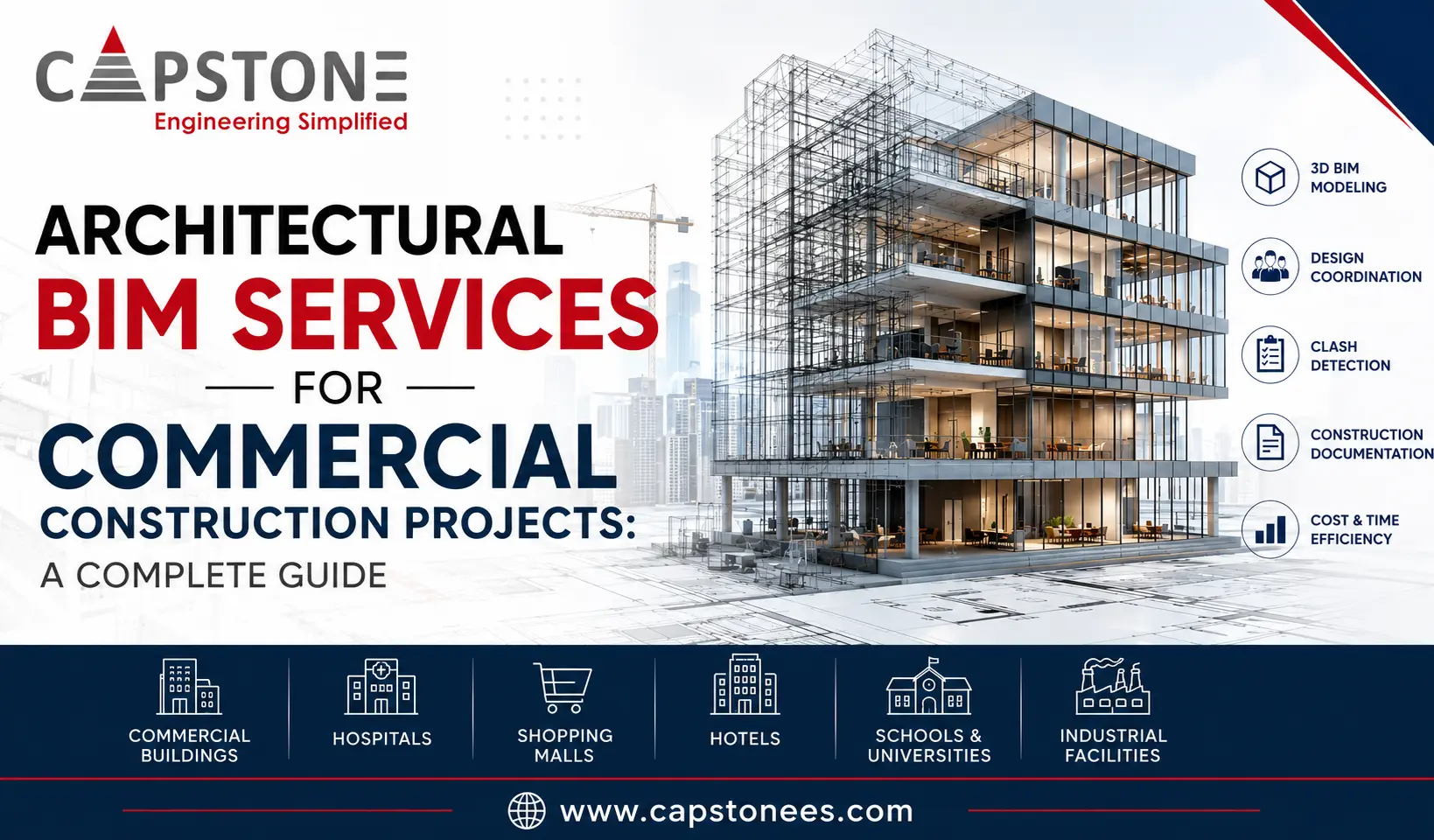 Architectural BIM Services for Commercial Construction Projects: A Complete Guide