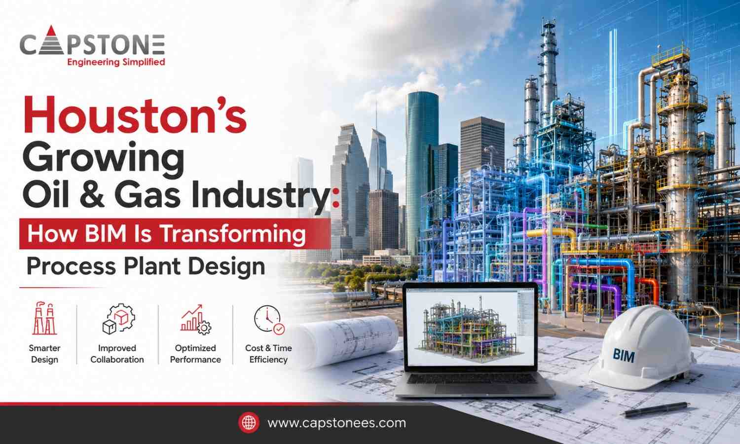 Houston’s Growing Oil & Gas Industry: How BIM Is Transforming Process Plant Design
