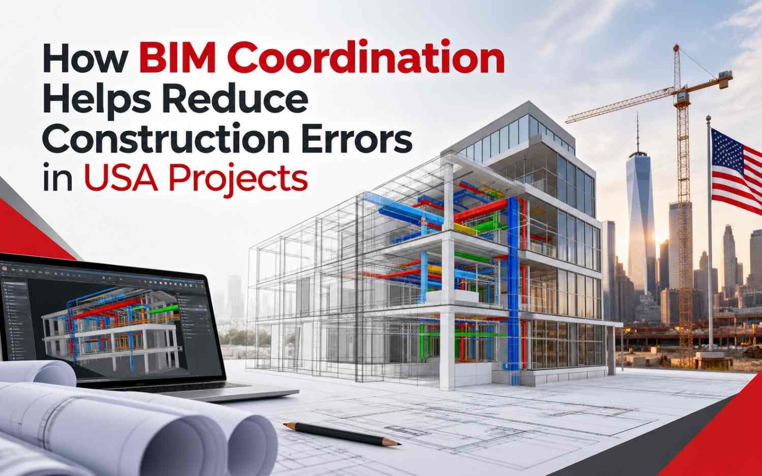 How BIM Coordination Helps Reduce Construction Errors in USA Projects