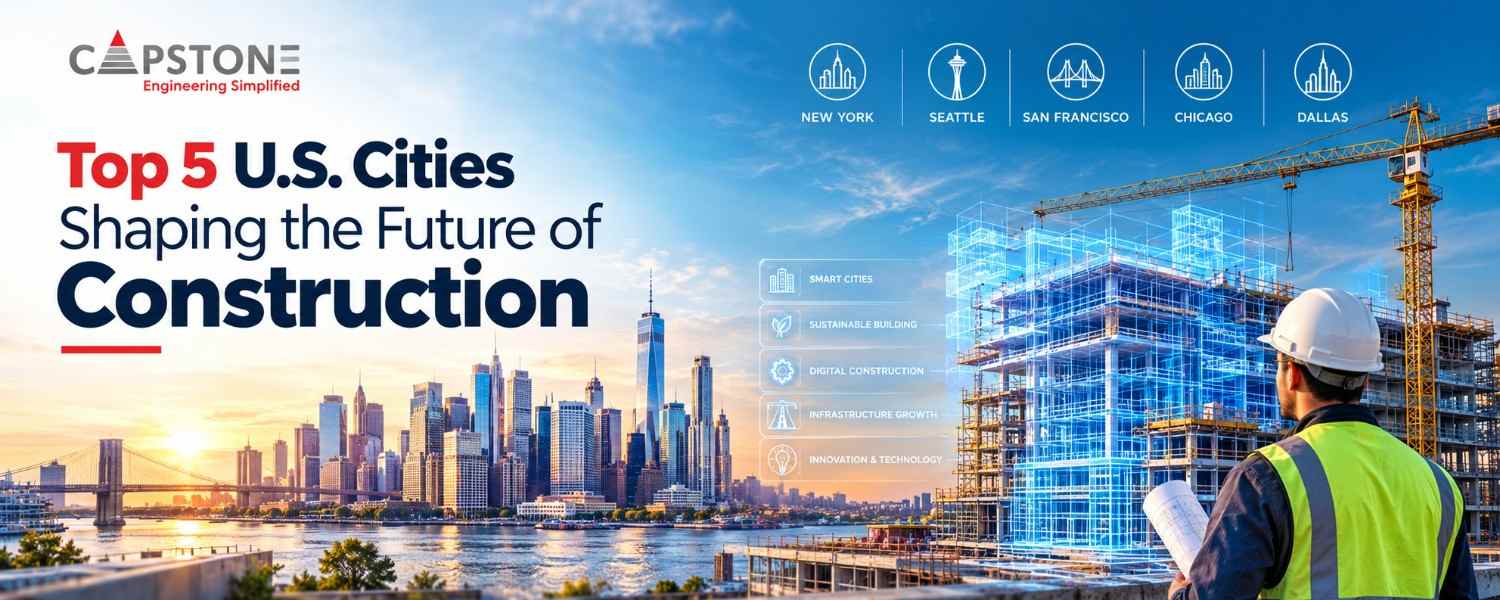 Top 5 USA Cities Shaping the Future of Construction