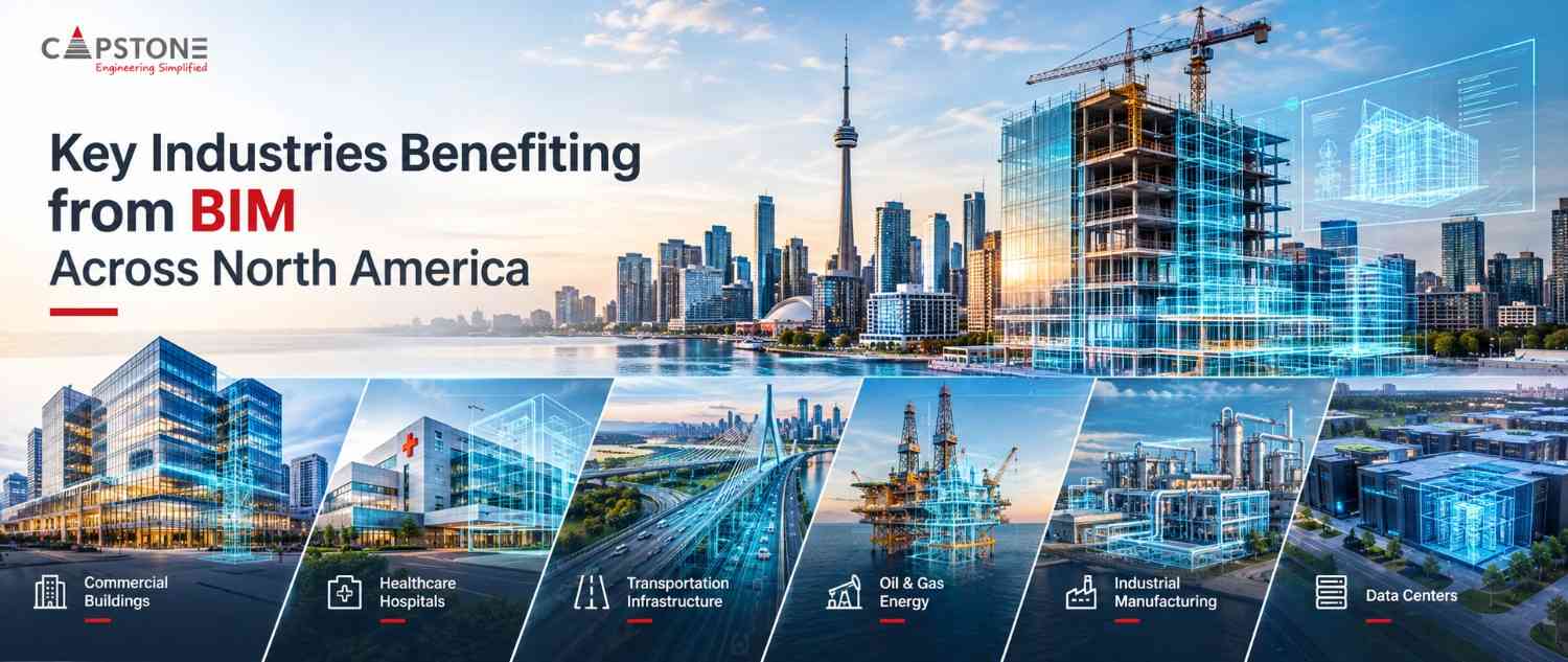 Key Industries Benefiting from BIM Across North America
