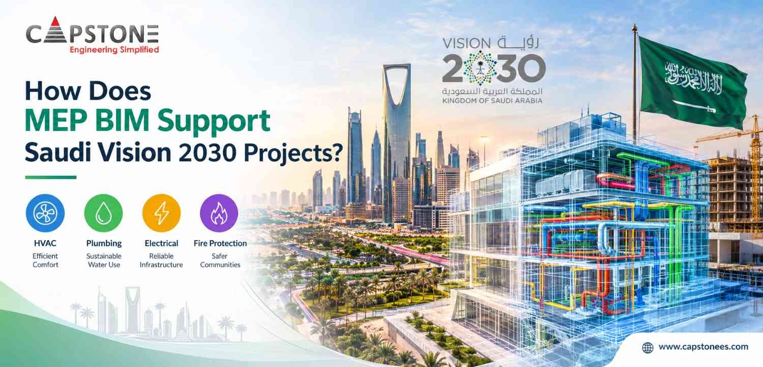 How Does MEP BIM Support Saudi Vision 2030 Projects?