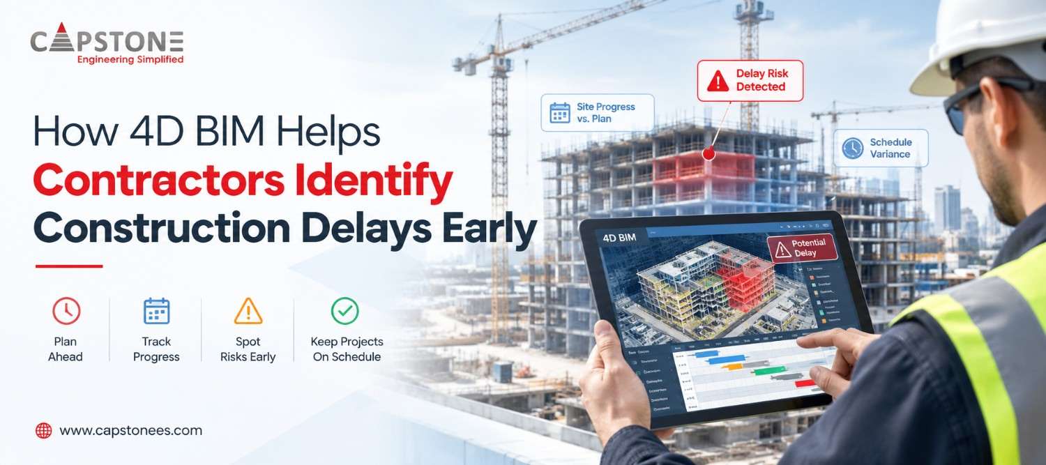 How 4D BIM Helps Contractors Identify Construction Delays Early