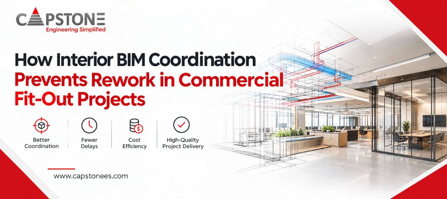 How Interior BIM Coordination Prevents Rework in Commercial Fit-Out Projects