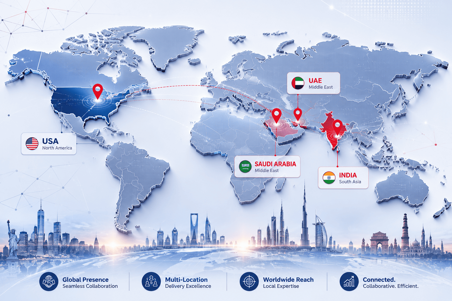 Capstone engineering teams delivering oil and gas projects worldwide